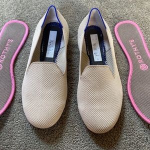 Rothy’s Linen Triple Stitch Loafers size 8